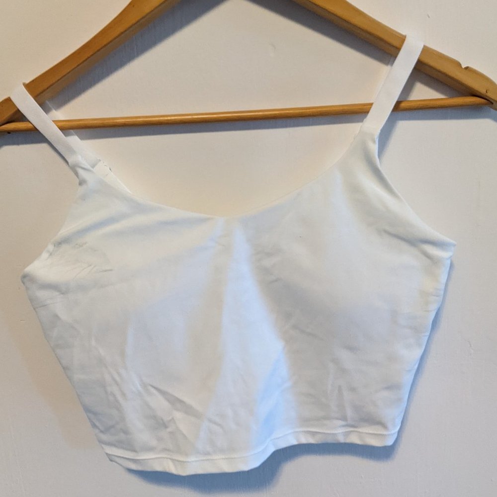 White tank top